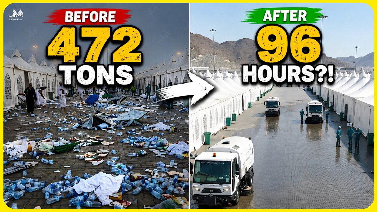 The Miracle Cleanup of Muzdalifah Will Leave You Speechless