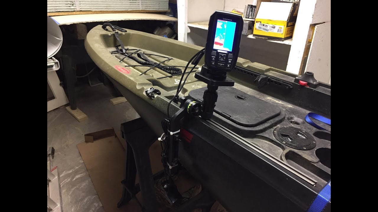 Scotty Transducer Mount and Fishfinder Mount Install Part 2