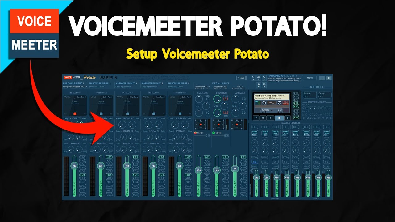 How to Setup Voicemeeter Potato? (Discord & OBS Setup)