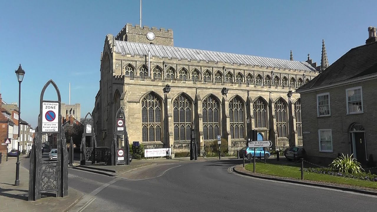 St Mary's Church, Bury St Edmunds, Suffolk.