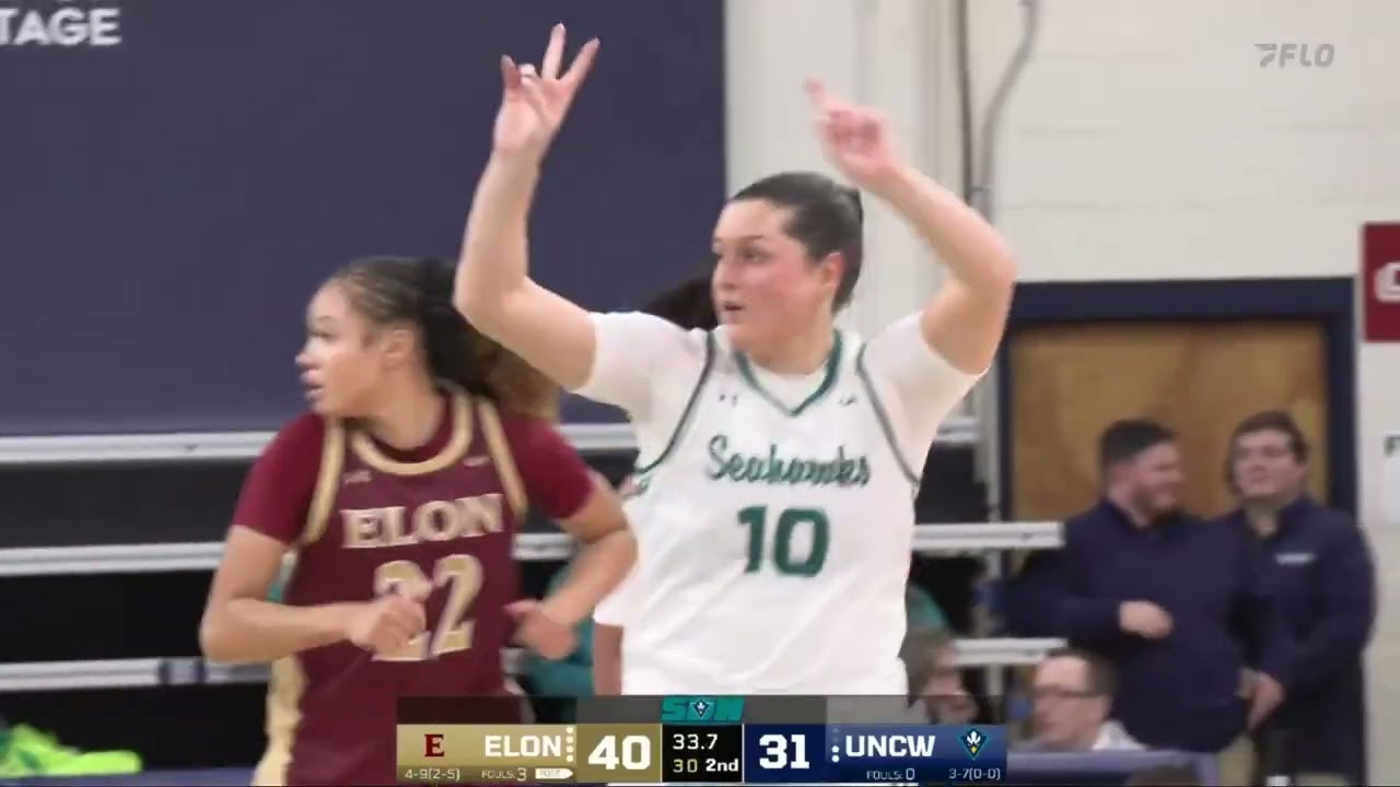 UNCW WBB Highlights vs Elon | 1-16-26