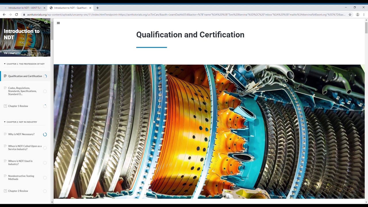 Introduction to NDT - ASNT's new online tutorial companion