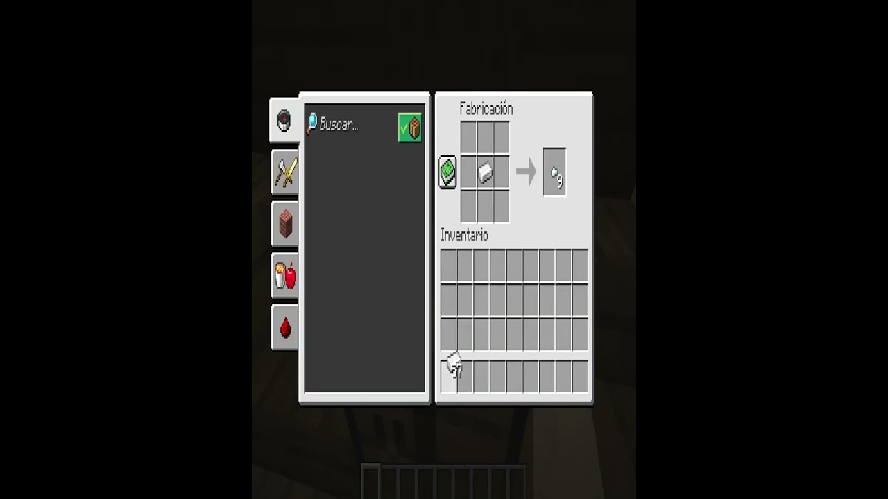 How to craft iron nuggets on Minecraft!!! #minecraft #shorts #short