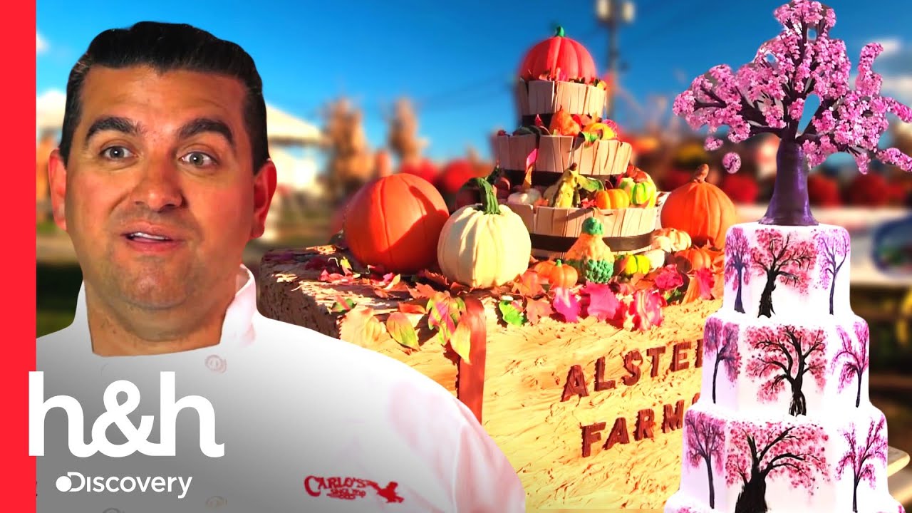 Outono e primavera: bolos favoritos de Buddy para cada estação | Cake Boss | Discovery H&H Brasil