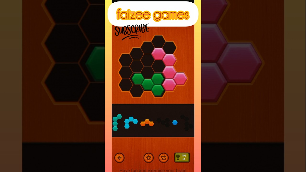 Block Puzzle # 81 ] Fit the Blocks to Solve this Puzzle #faizeegames