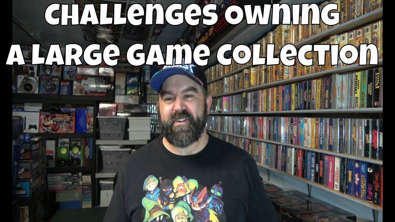 Challenges with Maintaining a Large Game Collection