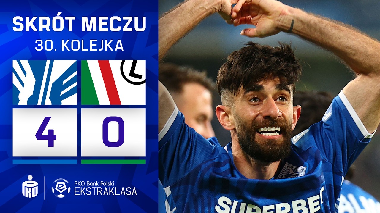 Lech - Legia | SKR&Oacute;T | 4 gole! Czerwona kartka! Rekordowa wygrana Kolejorza w hicie! | Ekstraklasa