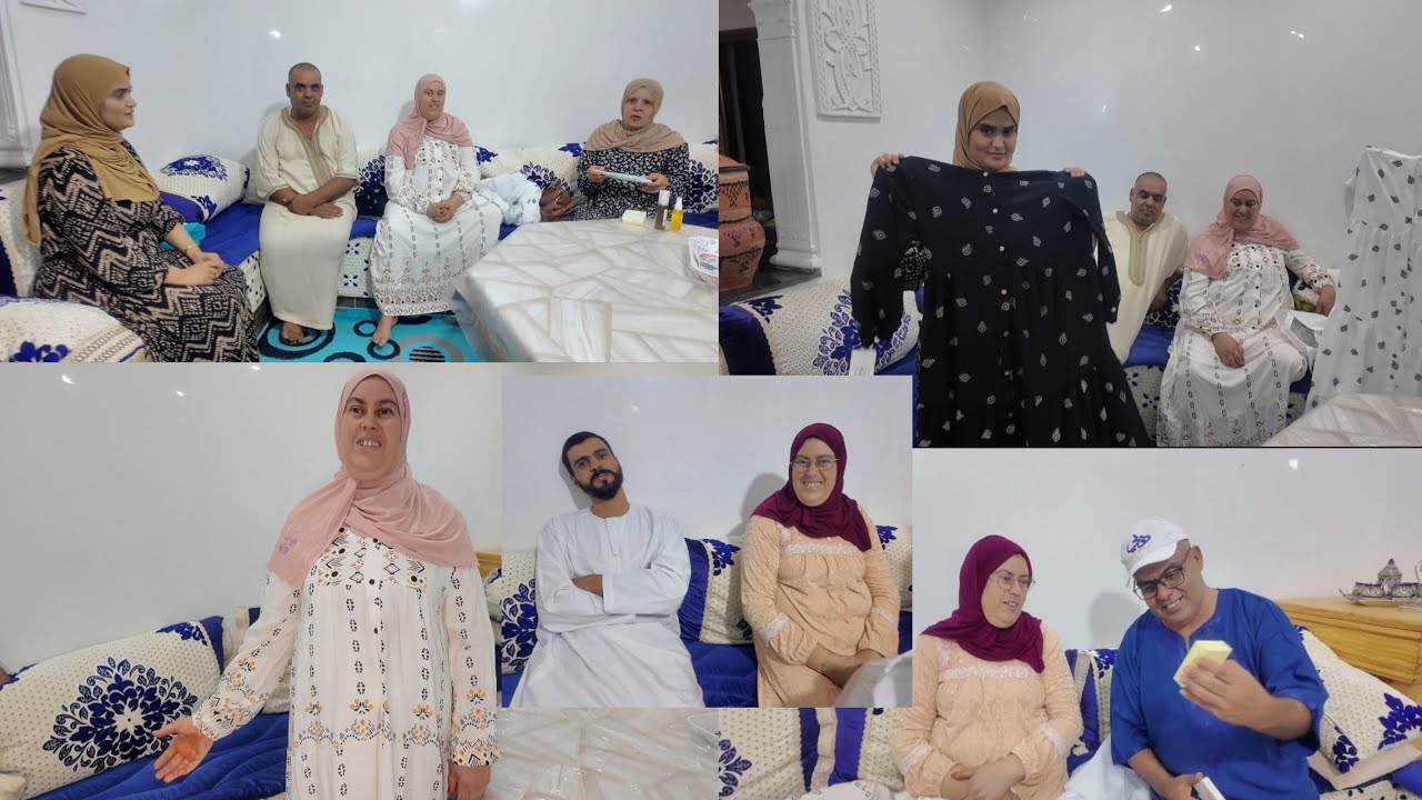 طارق و كولشي حماق علا هاد الهدايا 🥳 حتى عائشة و نادية جاو باش اشوفو 🥳  و سبب غياب اكرام ولاش كتوجد🤔