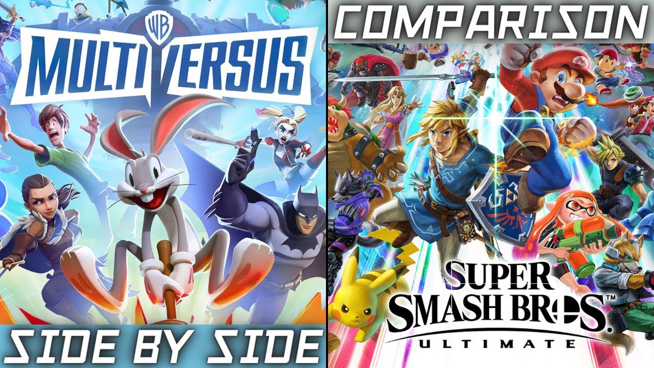MULTIVERSUS VS SUPER SMASH BROS ULTIMATE | SIDE BY SIDE COMPARISON
