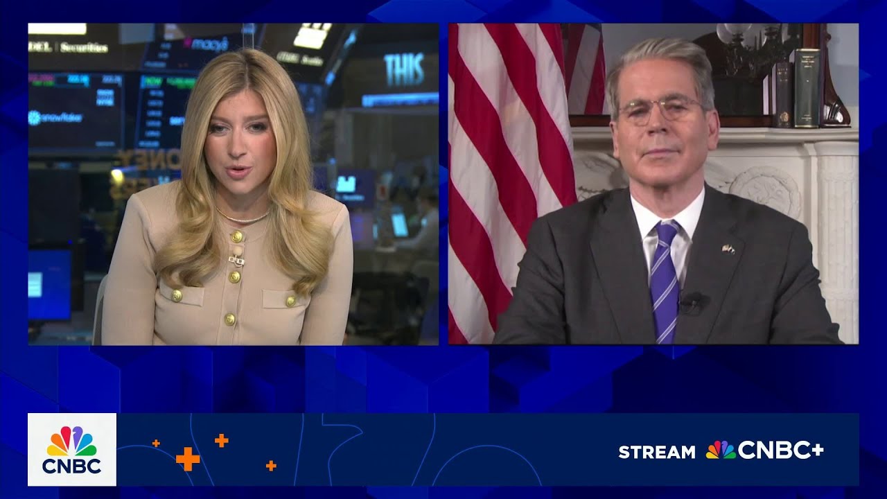 Watch CNBC's full interview with U.S. Treasury Secretary Scott Bessent