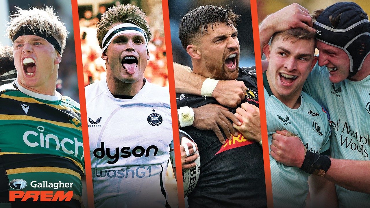 Top Tries: Northampton Saints, Bath, Exeter Chiefs & Leicester Tigers | Gallagher PREM Play-Offs