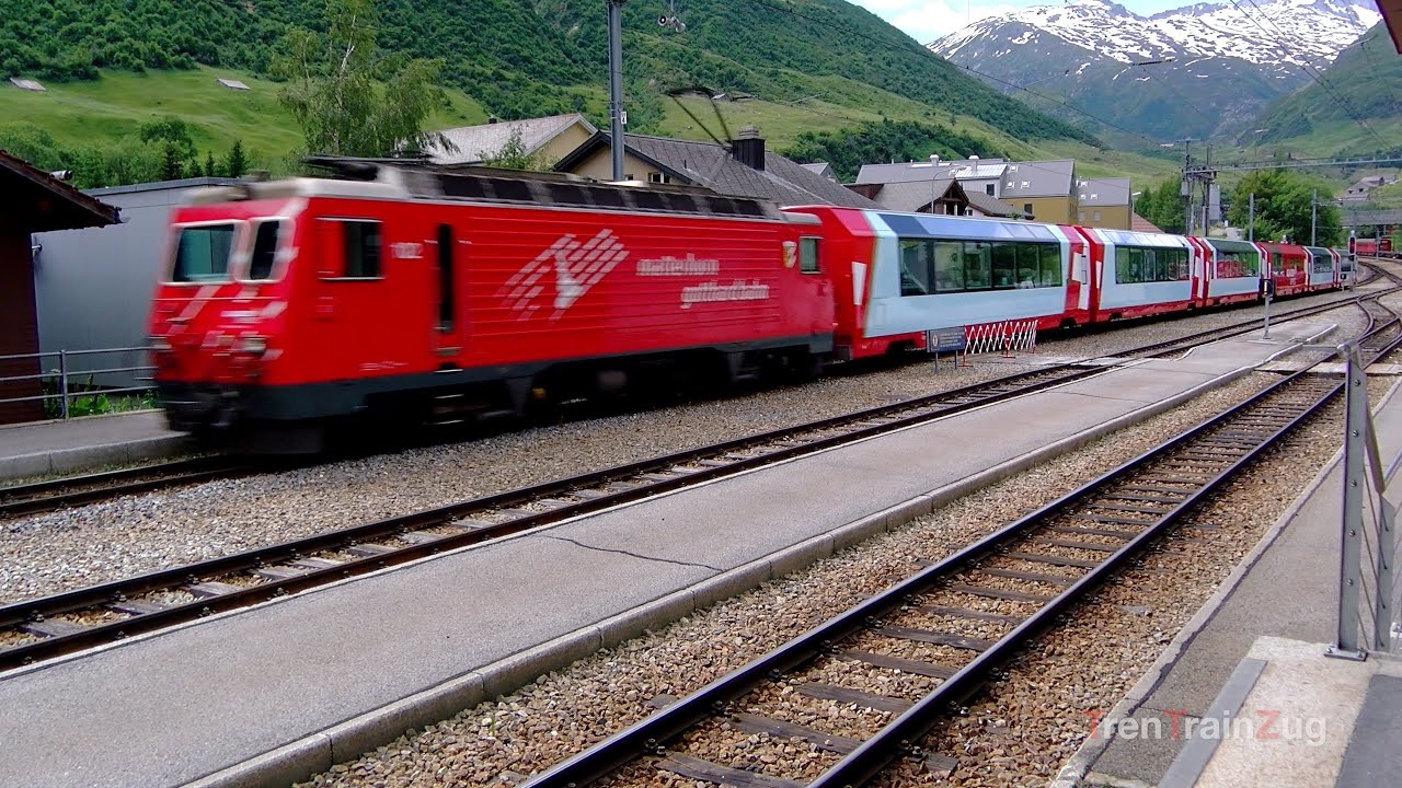 Realp bahnhof 2019 Matterhorn Gotthard Bahn