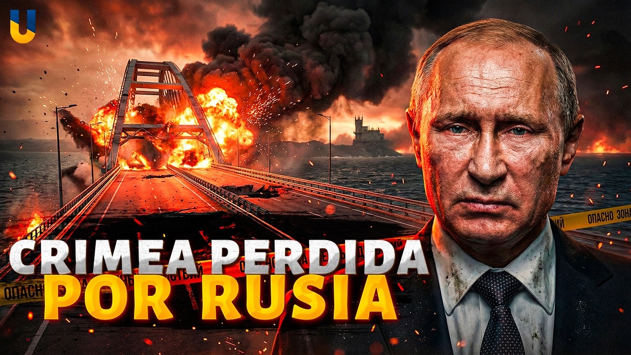 ¡UCRANIA RECUPERA Crimea! Puente CERRADO, fuertes EXPLOSIONES. Moscú PIERDE terreno!