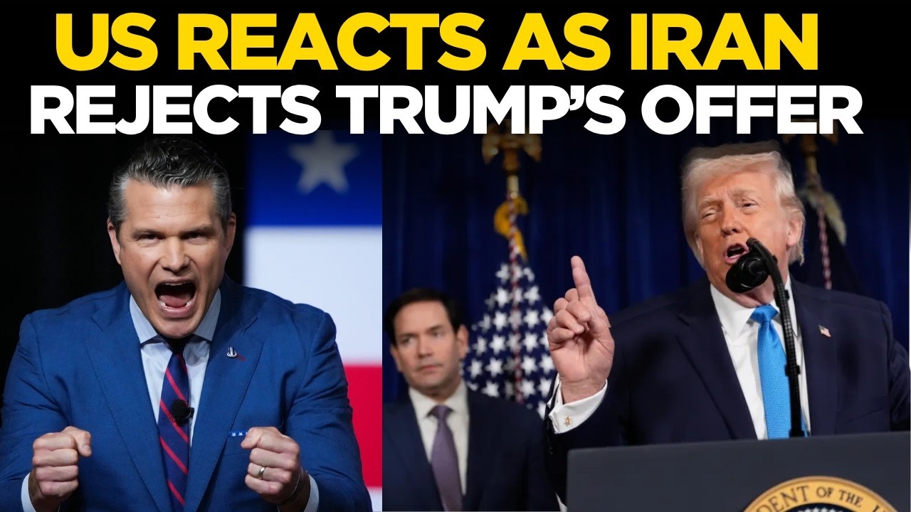 White House Briefing LIVE: Iran Rejects Trump Deal, US Reacts Strongly | US-Iran Tensions Explode