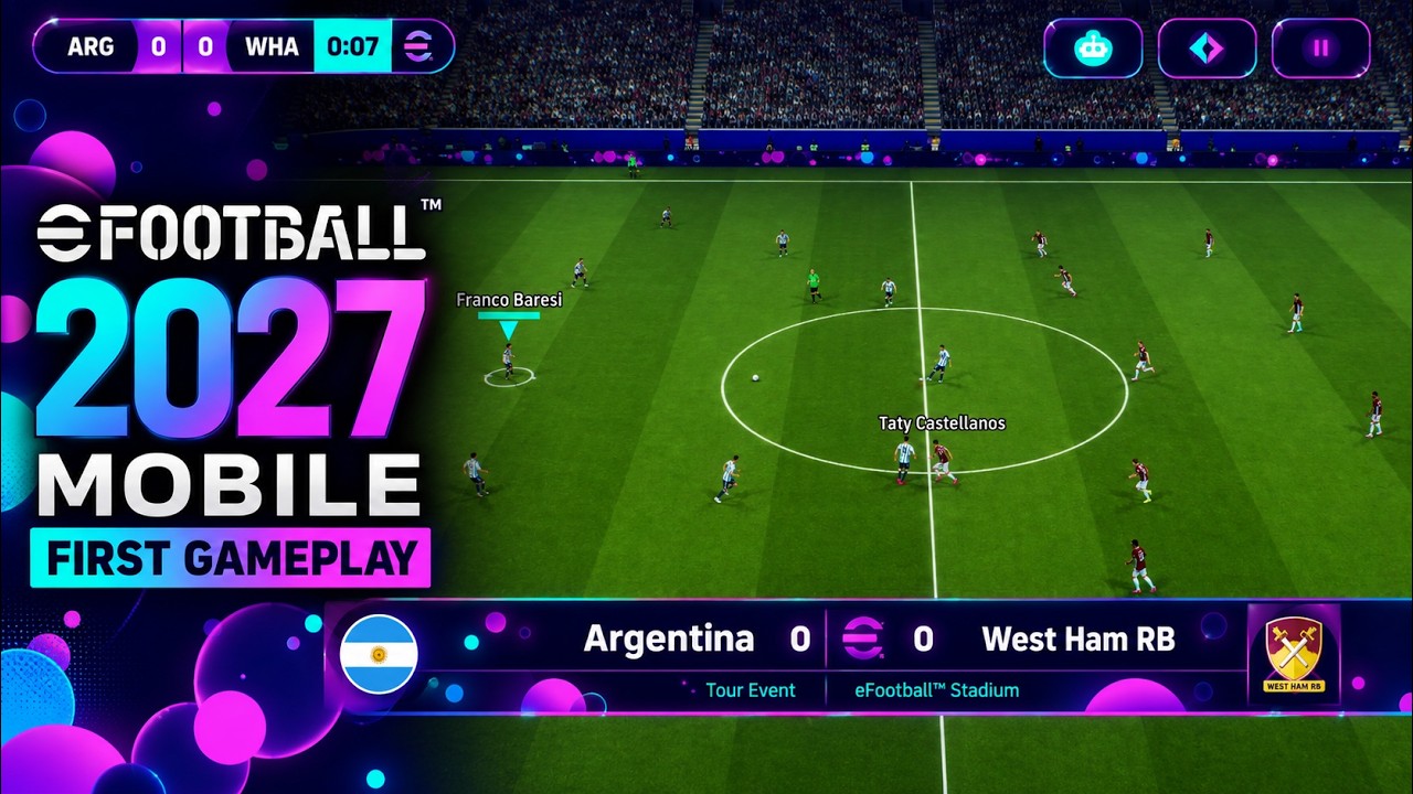 eFootball 2027 Mobile Gameplay