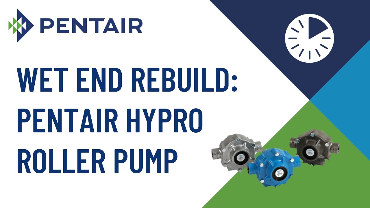 Wet End Rebuild: Pentair Hypro 7560XL Roller Pump