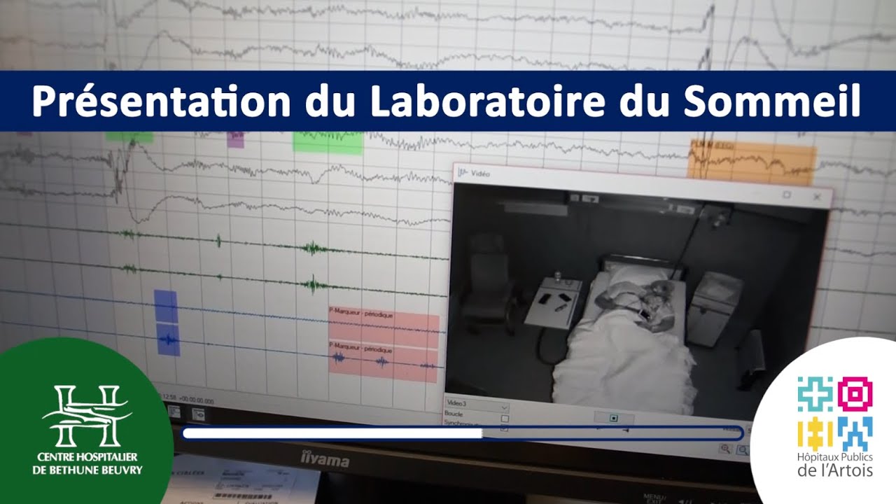 Pr&eacute;sentation du laboratoire du sommeil du Centre Hospitalier de B&eacute;thune Beuvry