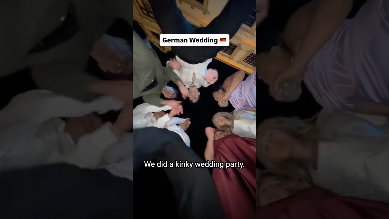 German Wedding Party