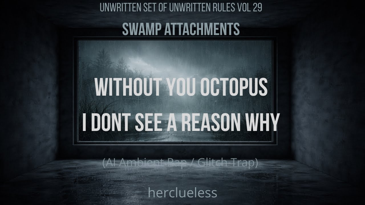 without you octopus i dont see a reason why | herclueless (AI Ambient Rap / Glitch Trap)