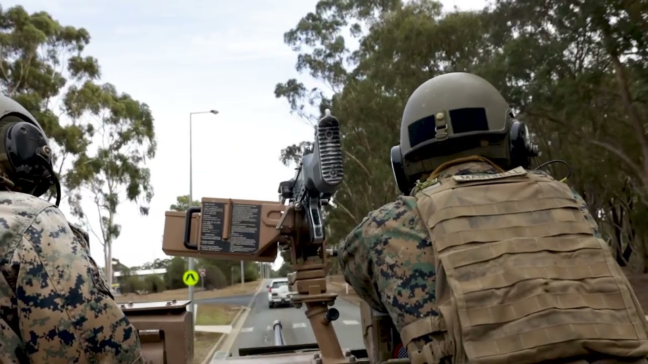 U.S. Marines, Australians compete in the Coral-Balmoral Cup