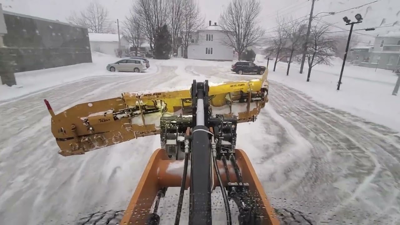 Snow plowing in 14