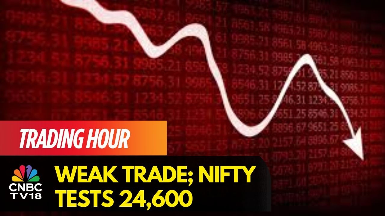 Nifty Around 24,600, Sensex Falls 540 Points; Auto, Banks, Realty Major Drags | CNBC TV18