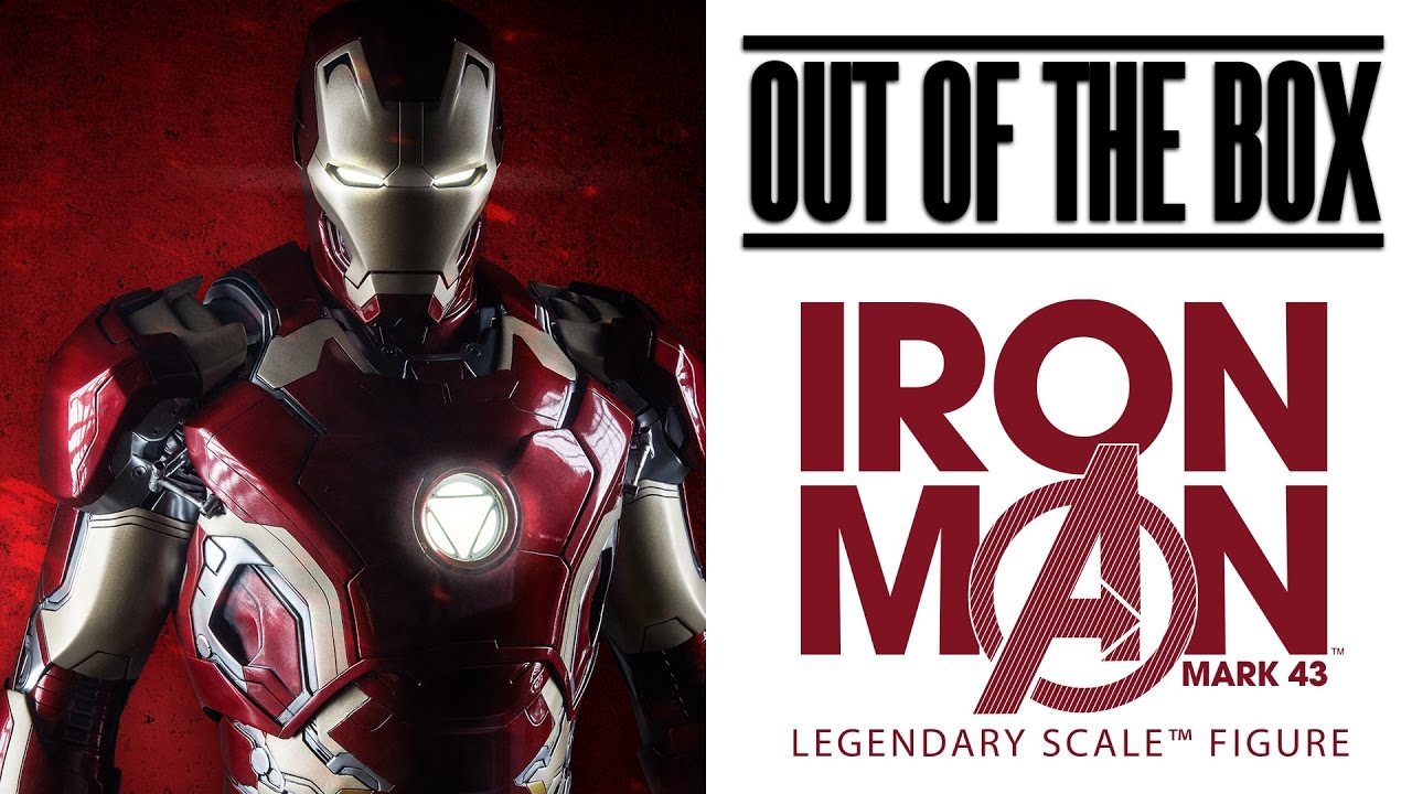 Out of the Box - Iron Man Legendary Scale Figure