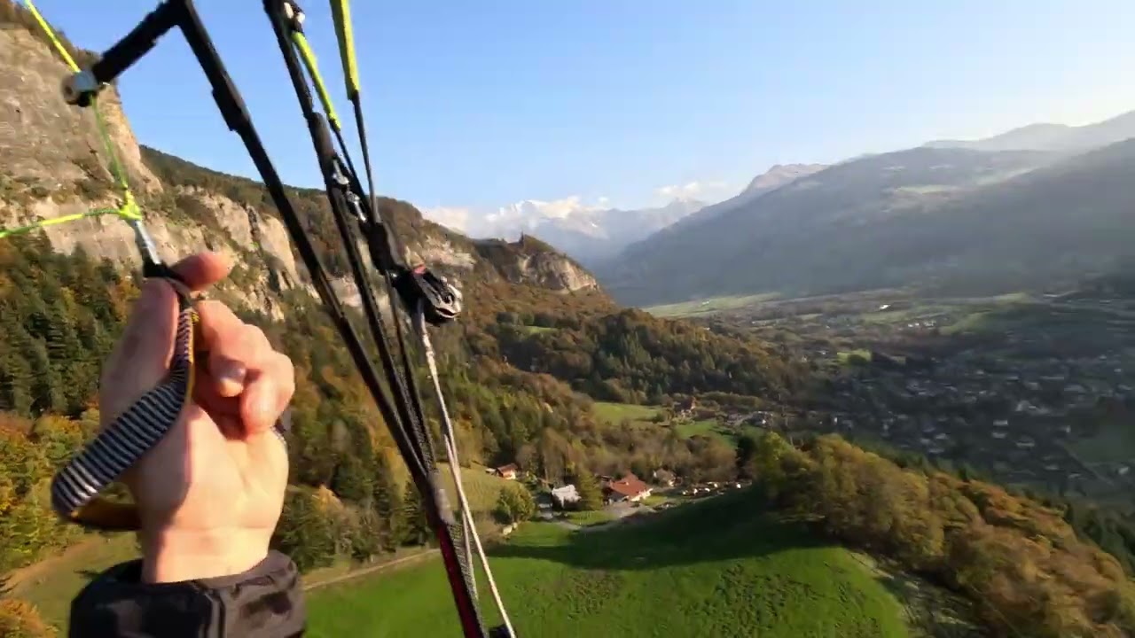 Vol parapente Les îlettes