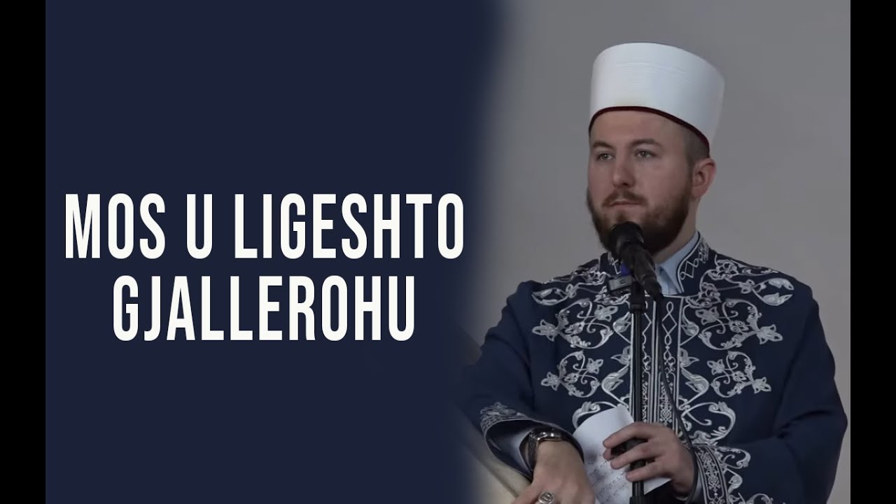 Mos u ligështo, gjallërohu - Hoxhë Qëndrim Jashari
