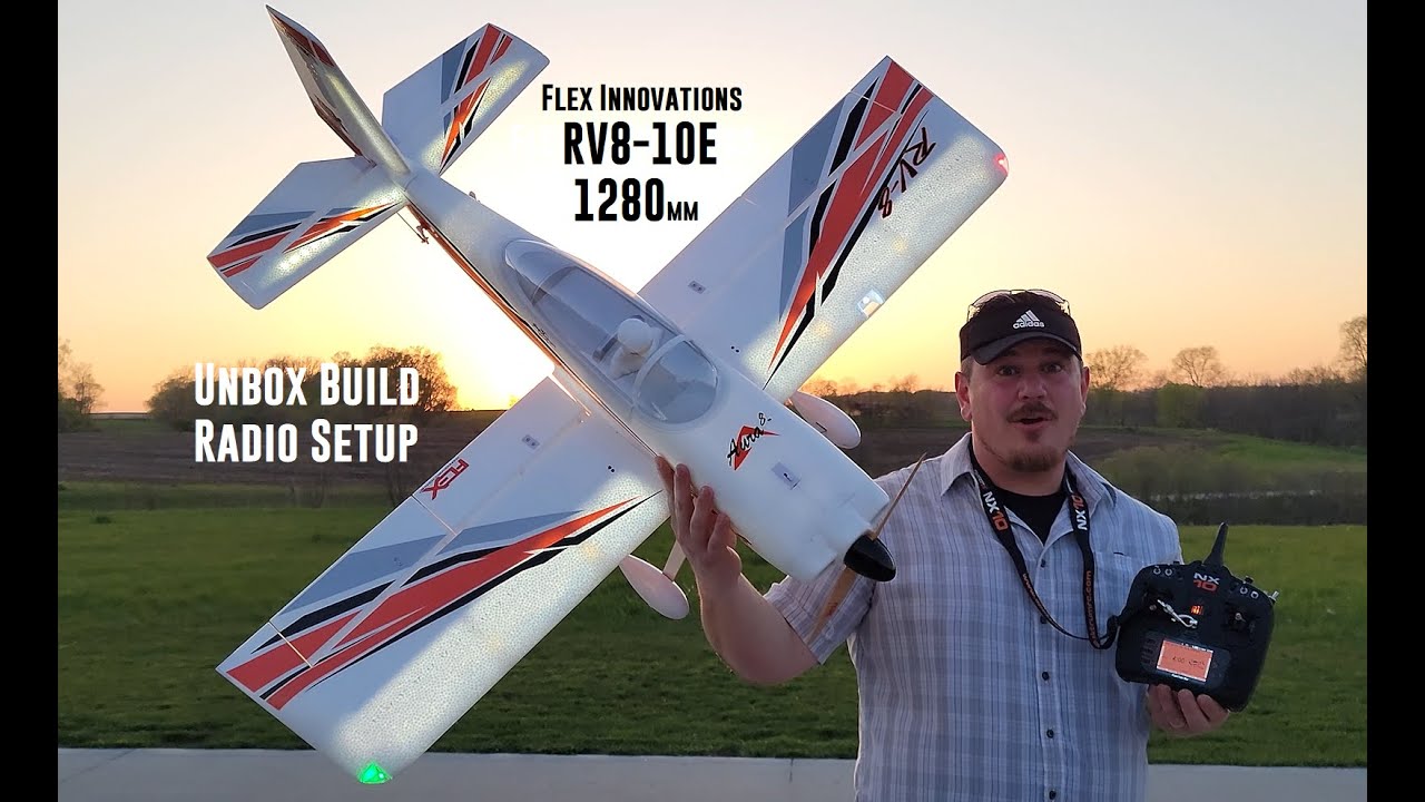 Flex Innovations - RV-8 10E - 1280mm - Unbox, Build, & Radio Setup