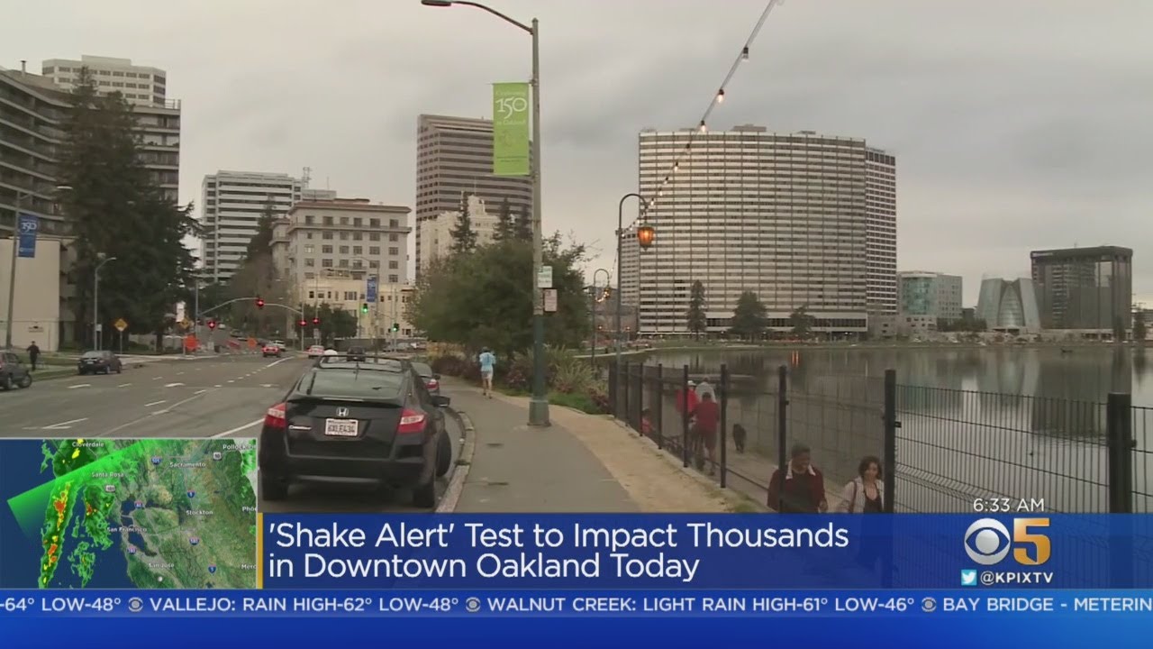 Earthquake Warning System To Undergo Test In Oakland