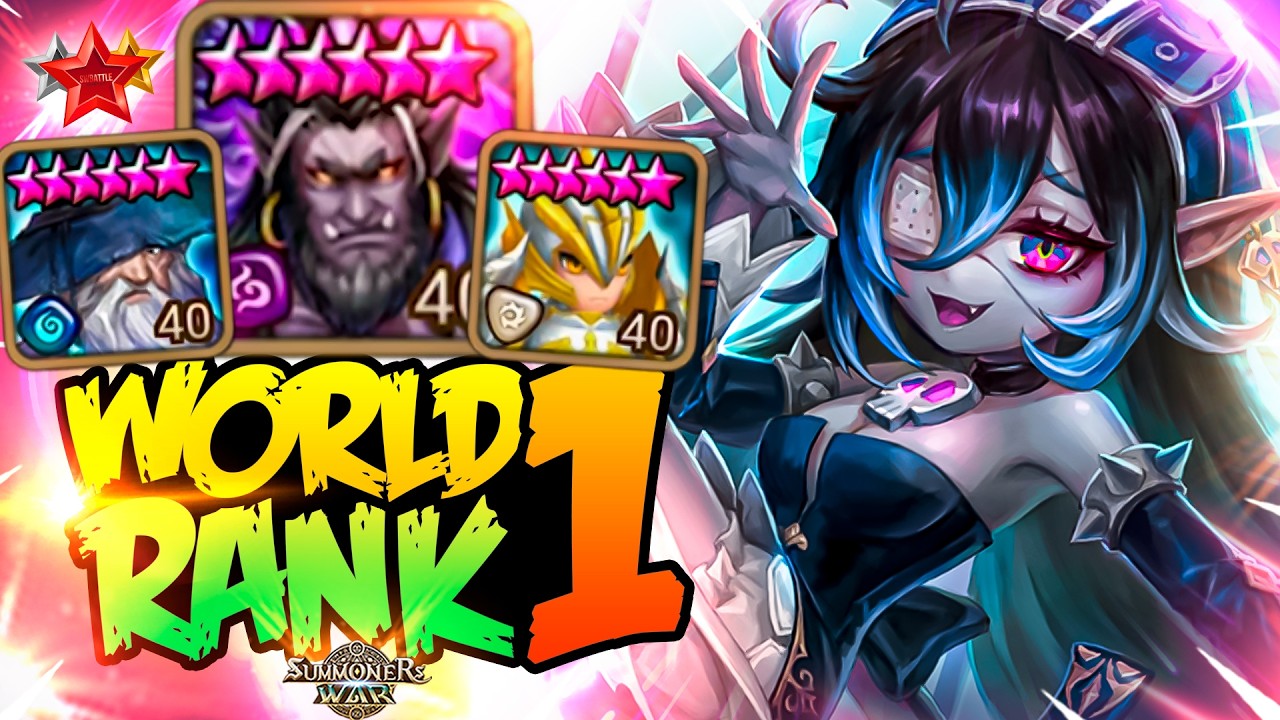 World Rank 1 PU vs World Rank 2 ELMIMO (BO5) - Summoners War