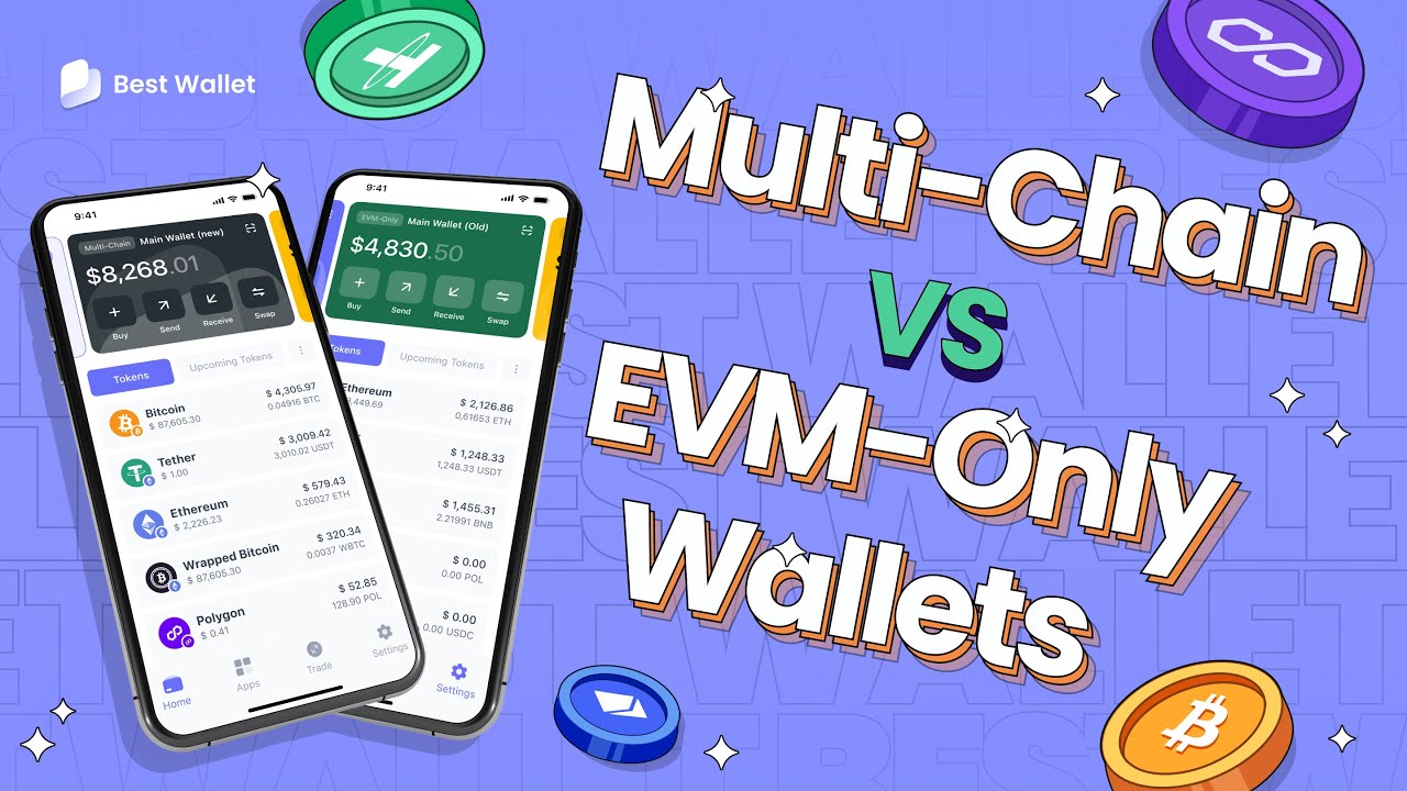 Multi-Chain vs. EVM-Only Wallets: What&rsquo;s The Difference?