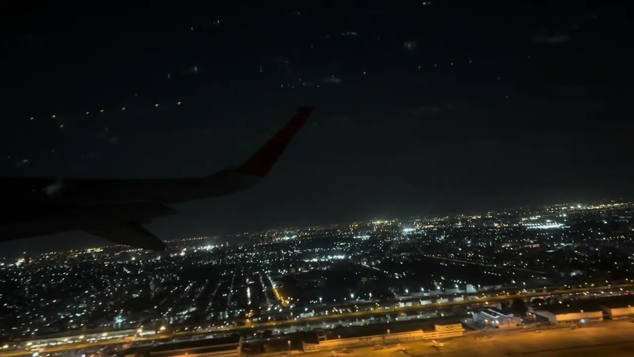 Bangkok city Night view #bangkok #thailand#flight #city #nightvibes#Tata