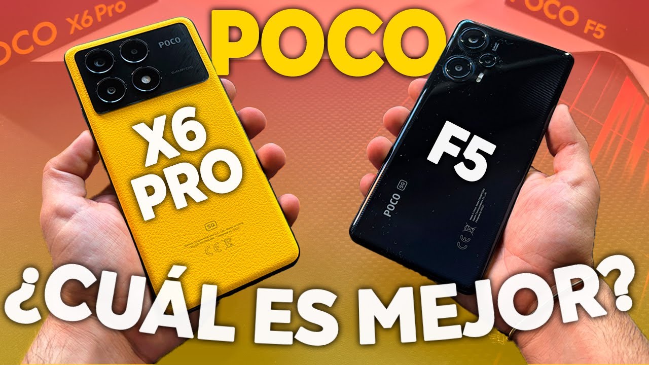 Poco X6 PRO vs Poco F5 🏆 Comparativa COMPLETA!! El VERDADERO REY