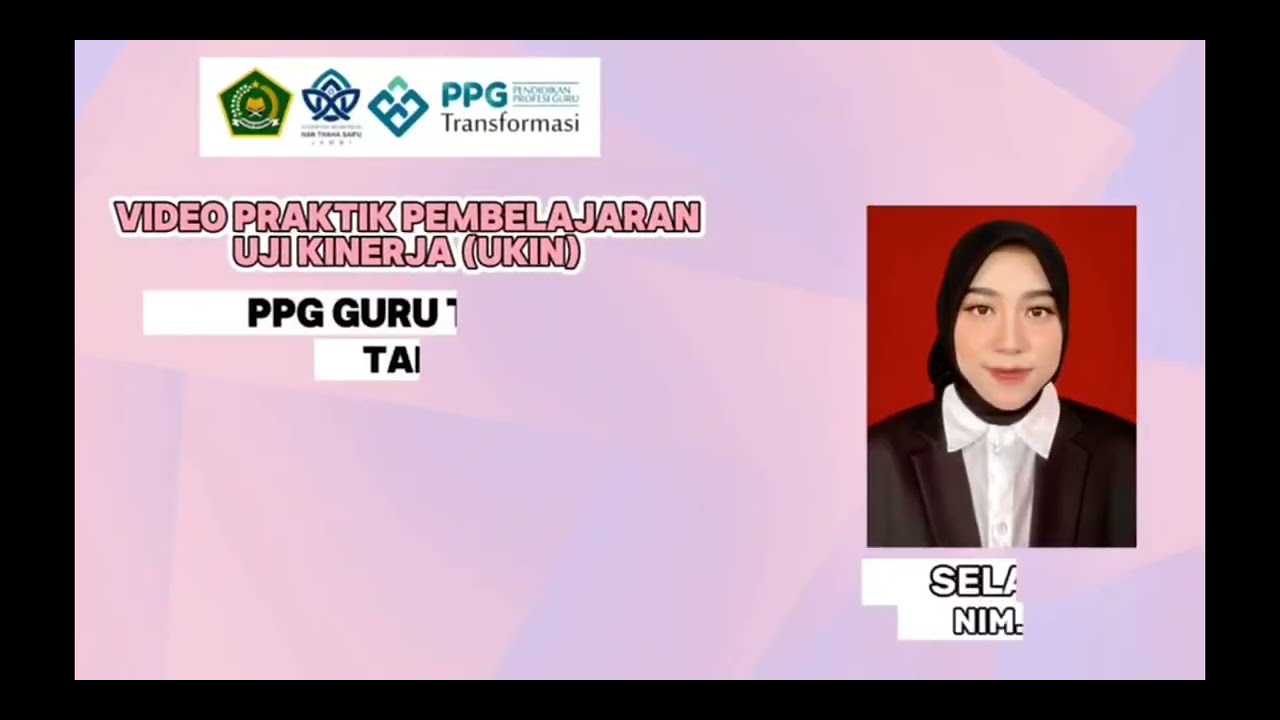 Video UKIN PPG Daljab Bahasa Arab Batch 4 Tahun 2025