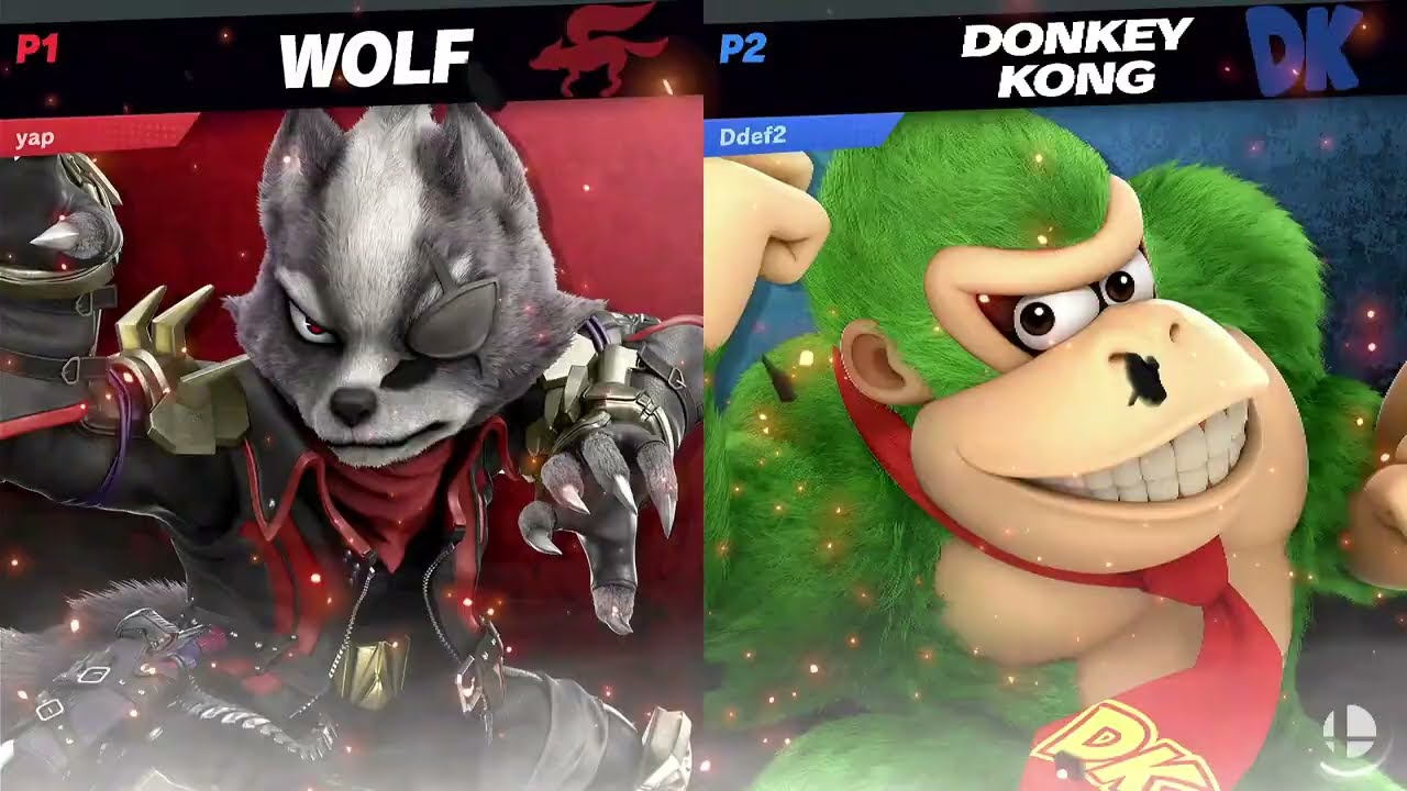 Lapras (Wolf) vs Moriano (Donkey Kong) - Redemption LR3 - Best Of XII #1
