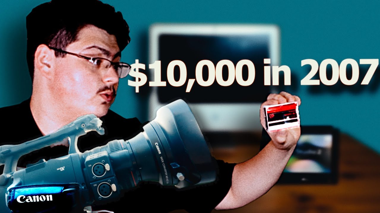 This $10,000 Filmmaking Setup from 2007 Now Costs $145