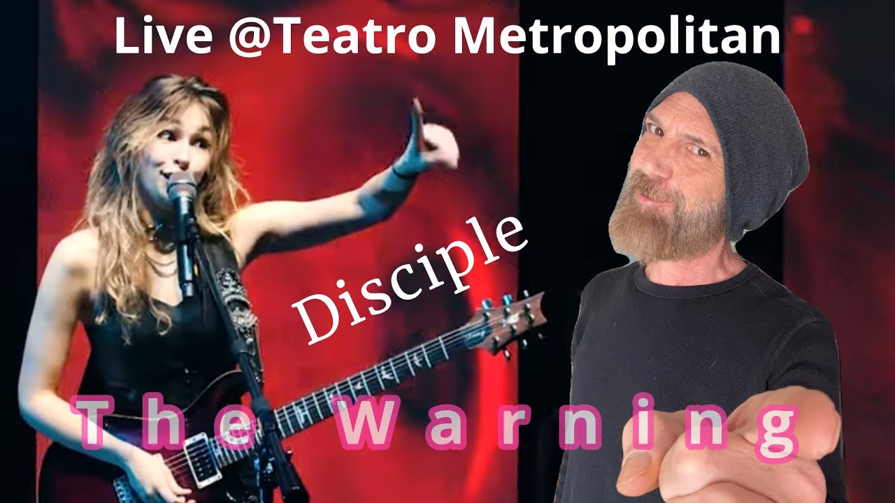 THE WARNING__DISCIPLE LIVE IN MEXICO CITY!  PRO GUITARIST REACTS