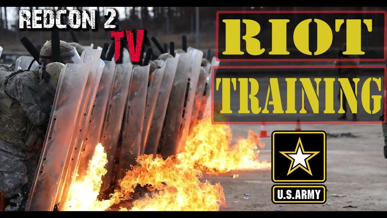 US Army Riot training in Germany.