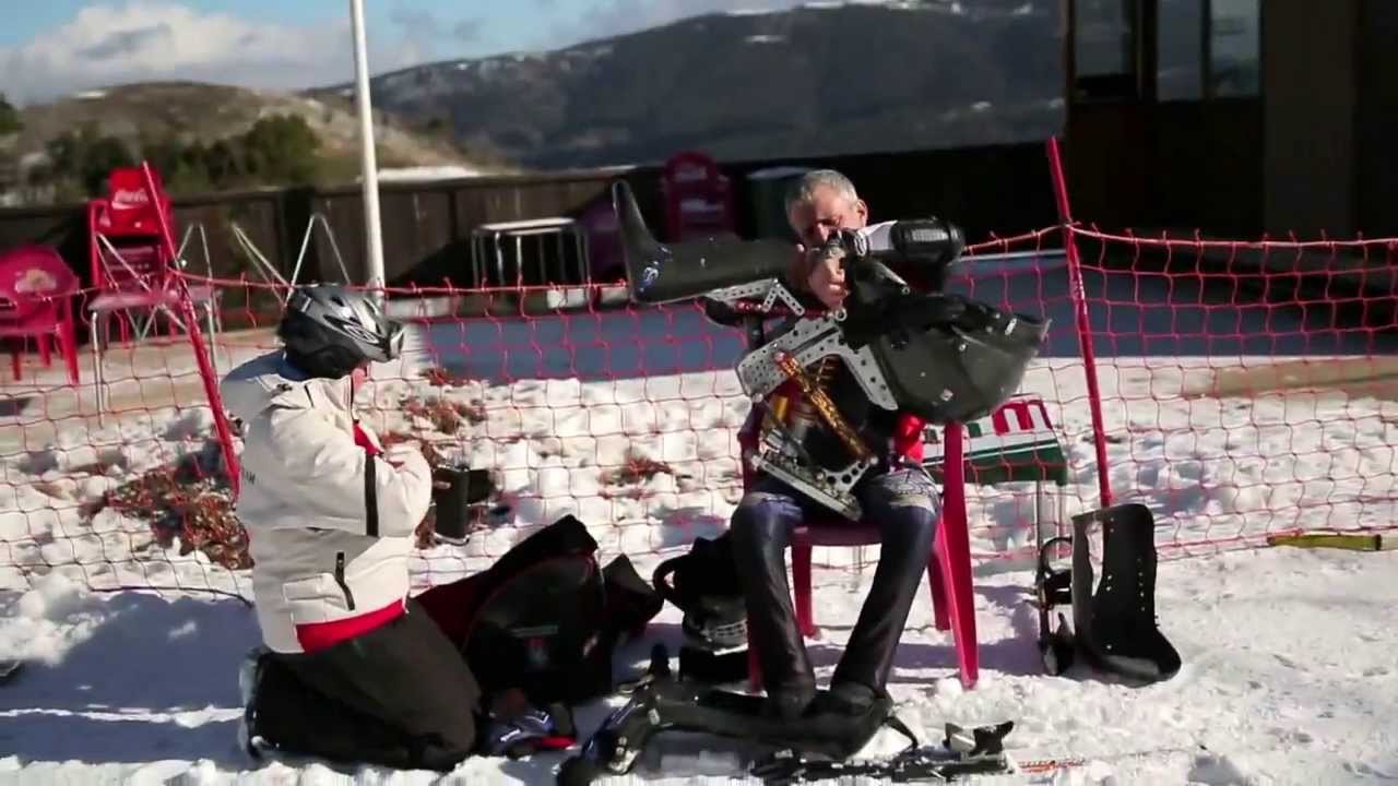 Learning to Alpine SitSki