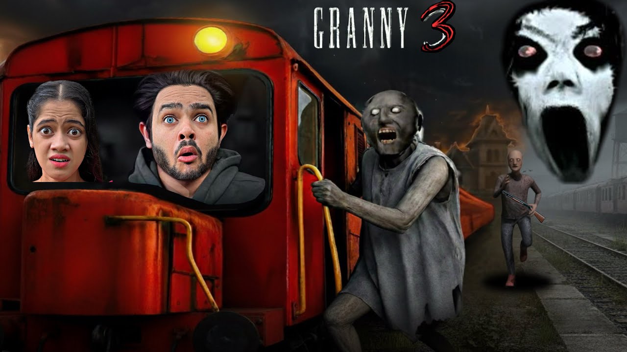 CAN we STEAL GRANNY’S TRAIN ? Granny 3 