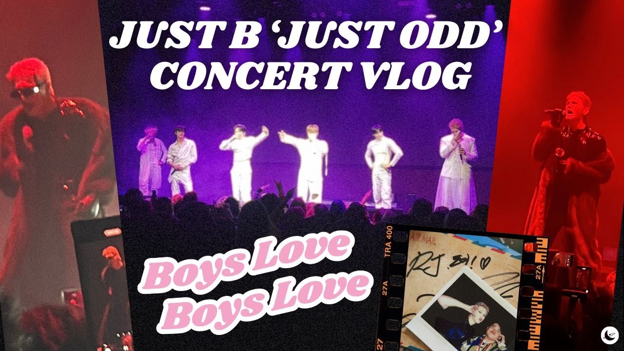 JUST B 'JUST ODD' Concert Vlog + Recap | Boys Love Boys Love