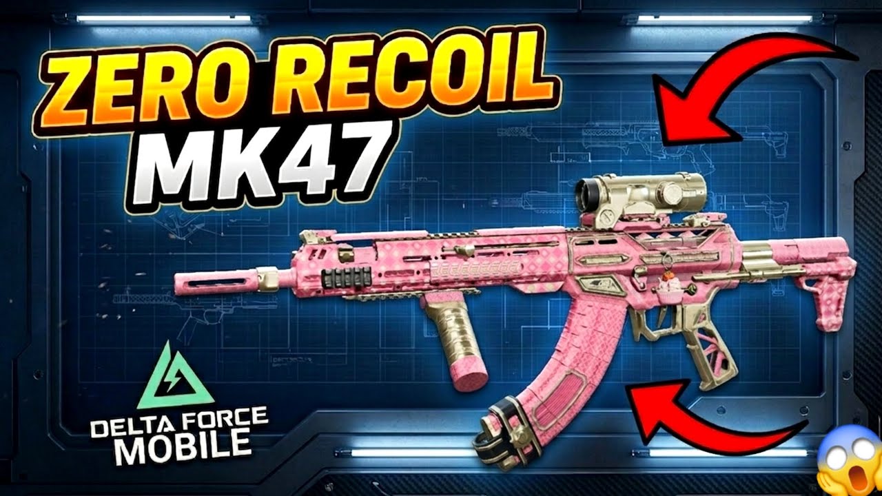 Как собрать ИДЕАЛЬНЫЙ MK47 БЕЗ ОТДАЧИ в Delta Force Mobile (сборка с нулевой отдачей)