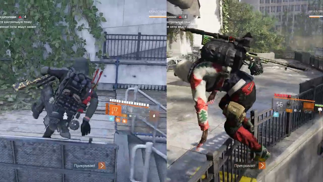 ТАКТИКА НА ДВОИХ. Как захватить точку в Split Screen | Division 2