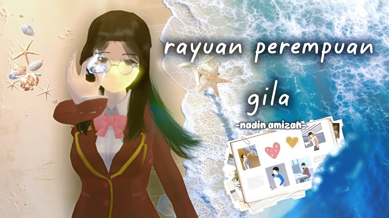 [Rayuan perempuan gila][nadin amizah][drama pendek]#sakuraschoolsimulator #dramapendek #beranda 