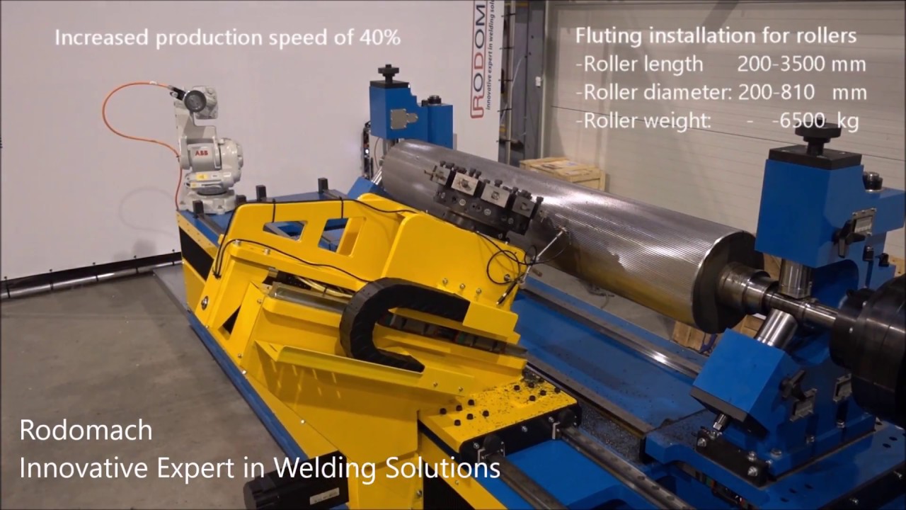 DPT / Rodomach CNC Fluting Machine