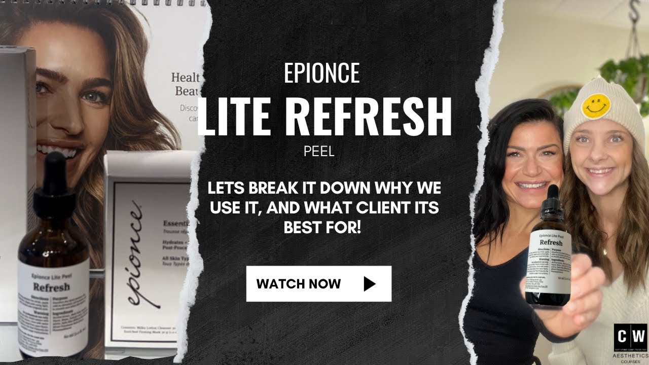 EPIONCE Skin Care Unboxing and Lite Refresh Peel Treatment