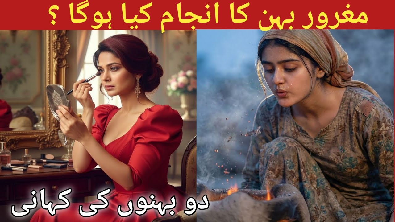 Magror Behn Ka Anjam/Story Of Two Sisters One Are Beautiful And 2nd Is Ugly 