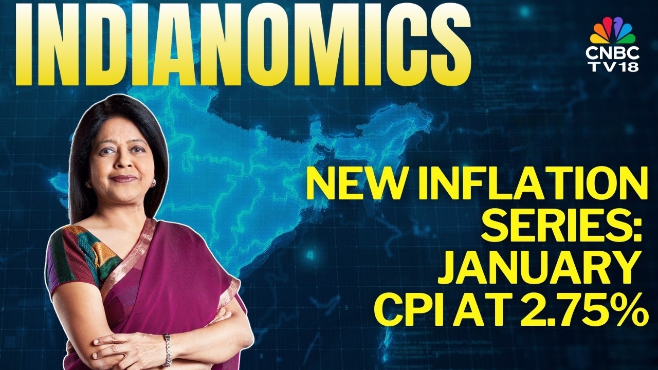 Inflation Rises To 2.75% In January, First Data Under New Series | New Inflation Series |Indianomics